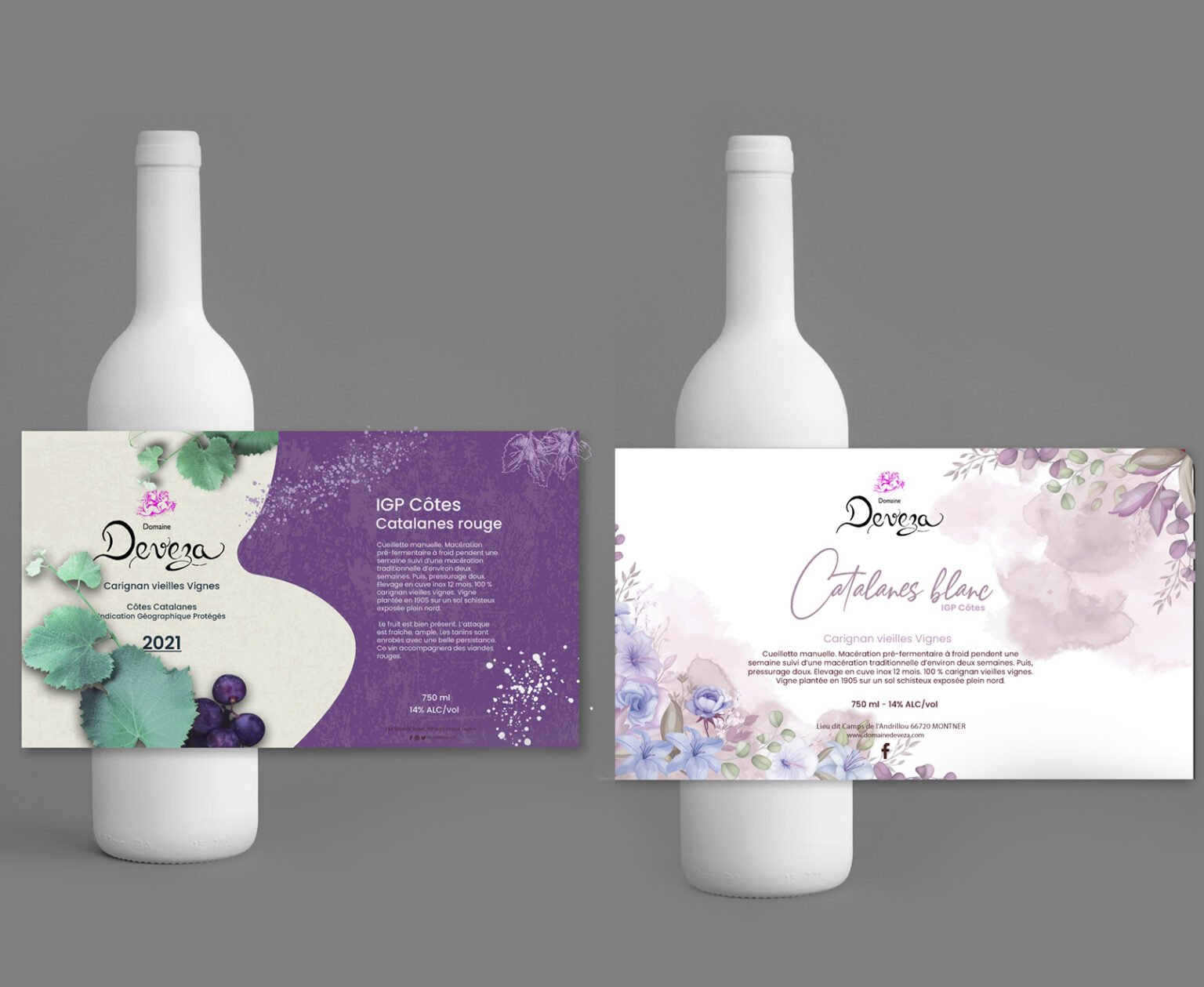 Etiquettes domaine
